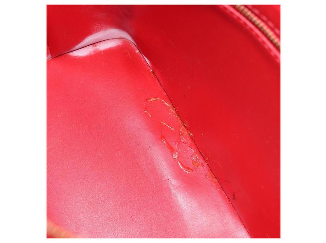 LOUIS VUITTON Handtasche Houston Monogram Vernis Rot M91092 LV Auth bs31560 - Ansicht 11