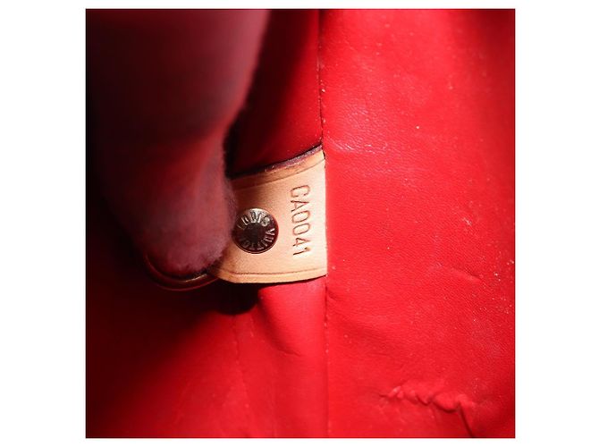 LOUIS VUITTON Handtasche Houston Monogram Vernis Rot M91092 LV Auth bs31560 - Ansicht 12