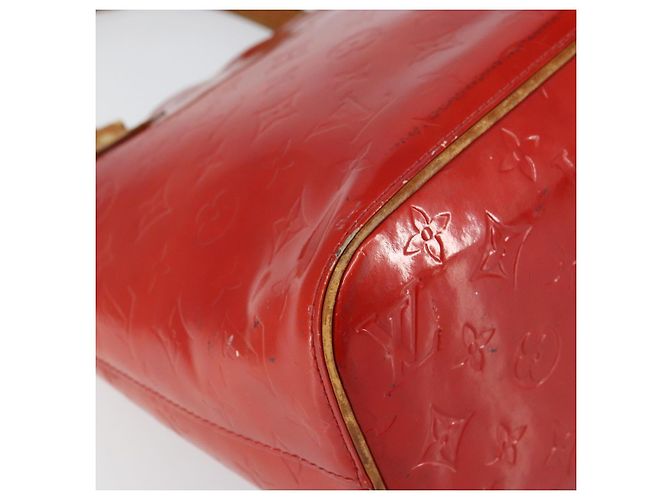 LOUIS VUITTON Handtasche Houston Monogram Vernis Rot M91092 LV Auth bs31560 - Ansicht 16