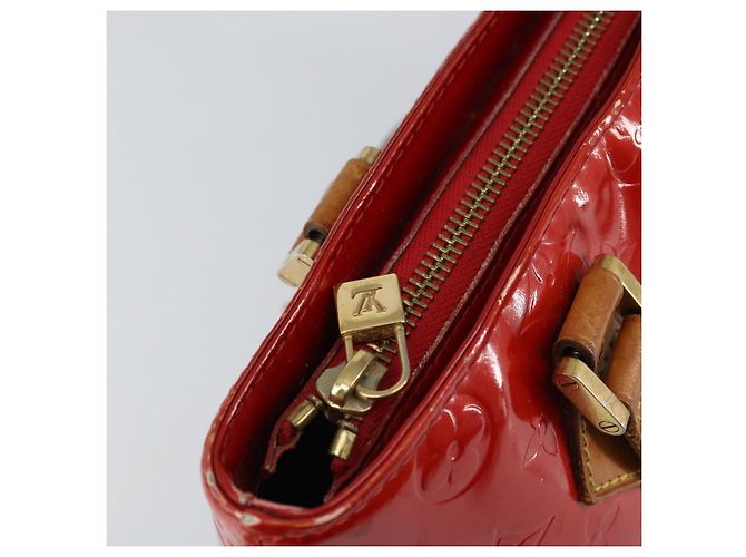 LOUIS VUITTON Handtasche Houston Monogram Vernis Rot M91092 LV Auth bs31560 - Ansicht 20