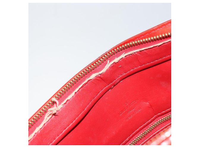 LOUIS VUITTON Handtasche Houston Monogram Vernis Rot M91092 LV Auth bs31560 - Ansicht 21