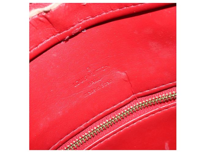 LOUIS VUITTON Handtasche Houston Monogram Vernis Rot M91092 LV Auth bs31560 - Ansicht 22