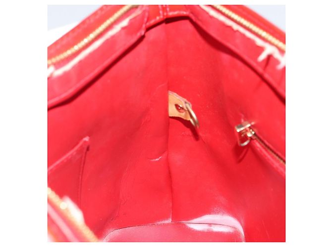 LOUIS VUITTON Handtasche Houston Monogram Vernis Rot M91092 LV Auth bs31560 - Ansicht 24