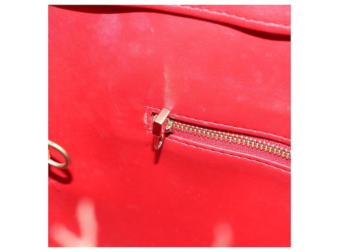 LOUIS VUITTON Handtasche Houston Monogram Vernis Rot M91092 LV Auth bs31560 - Ansicht 25