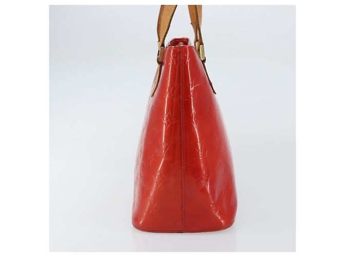 LOUIS VUITTON Handtasche Houston Monogram Vernis Rot M91092 LV Auth bs31560 - Ansicht 4