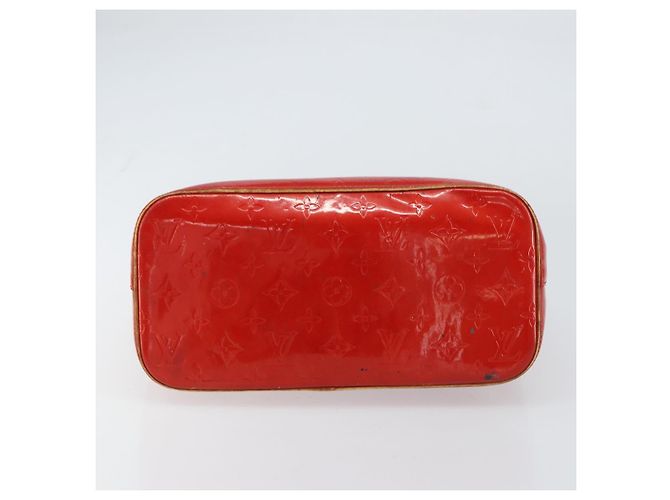 LOUIS VUITTON Handtasche Houston Monogram Vernis Rot M91092 LV Auth bs31560 - Ansicht 5