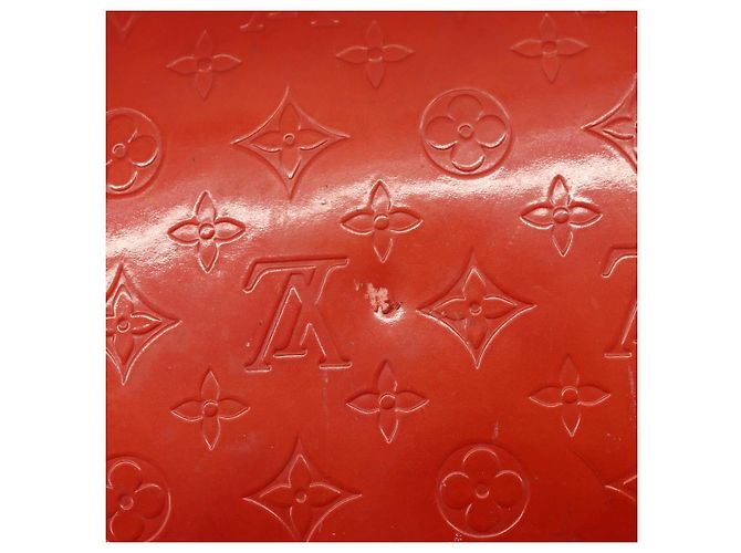 LOUIS VUITTON Handtasche Houston Monogram Vernis Rot M91092 LV Auth bs31560 - Ansicht 8
