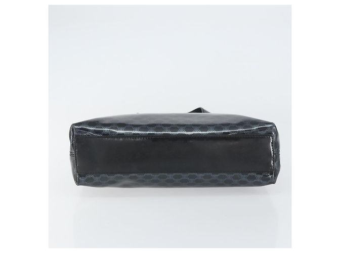 Céline Borsa a mano in tela Macadam CELINE in vinile nero Auth ti3537 - vista 9