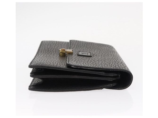 Autre Marque Borsa a mano Burberrys in pelle 2 pezzi nera e oro Auth bs31437 Nero D'oro - vista 12