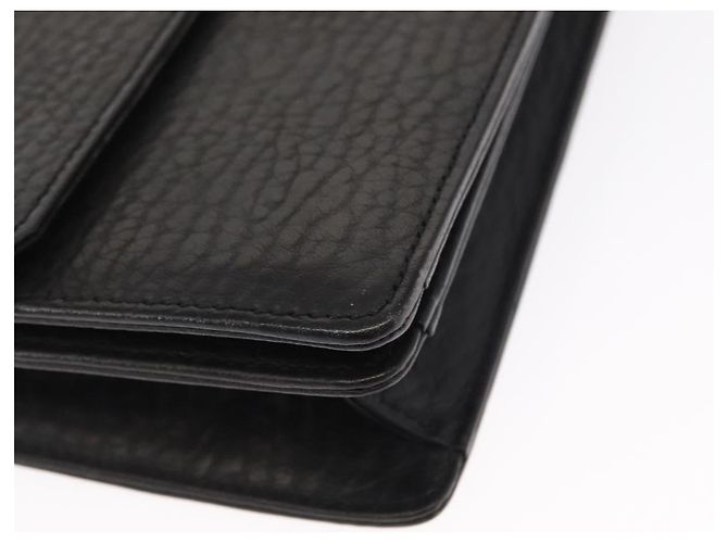 Autre Marque Borsa a mano Burberrys in pelle 2 pezzi nera e oro Auth bs31437 Nero D'oro - vista 15