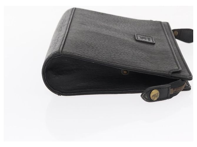 Autre Marque Borsa a mano Burberrys in pelle 2 pezzi nera e oro Auth bs31437 Nero D'oro - vista 4