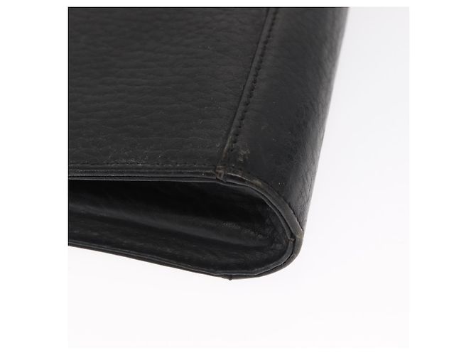 Autre Marque Borsa a mano Burberrys in pelle 2 pezzi nera e oro Auth bs31437 Nero D'oro - vista 7