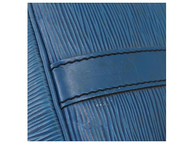 Noe LOUIS VUITTON Schultertasche Petit Noé Epi Blau M44105 LV Auth ka741 - Ansicht 17