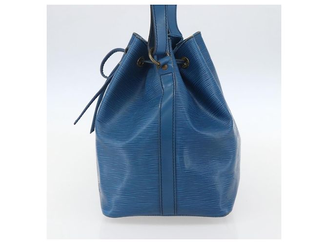 Noe LOUIS VUITTON Schultertasche Petit Noé Epi Blau M44105 LV Auth ka741 - Ansicht 4