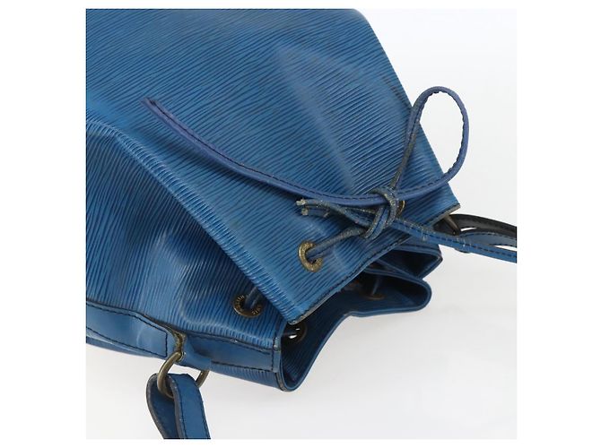 Noe LOUIS VUITTON Schultertasche Petit Noé Epi Blau M44105 LV Auth ka741 - Ansicht 6