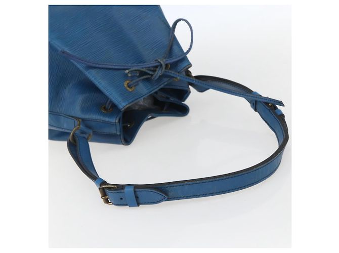 Noe LOUIS VUITTON Schultertasche Petit Noé Epi Blau M44105 LV Auth ka741 - Ansicht 7