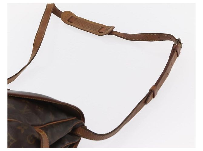 LOUIS VUITTON Borsa a Spalla Monogram Saumur 30 M42256 LV Auth BA8124 Monogramma - vista 14