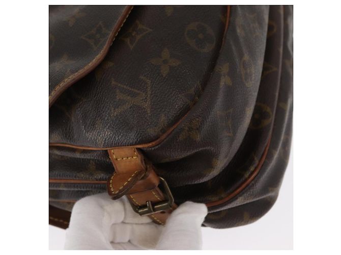 LOUIS VUITTON Borsa a Spalla Monogram Saumur 30 M42256 LV Auth BA8124 Monogramma - vista 15