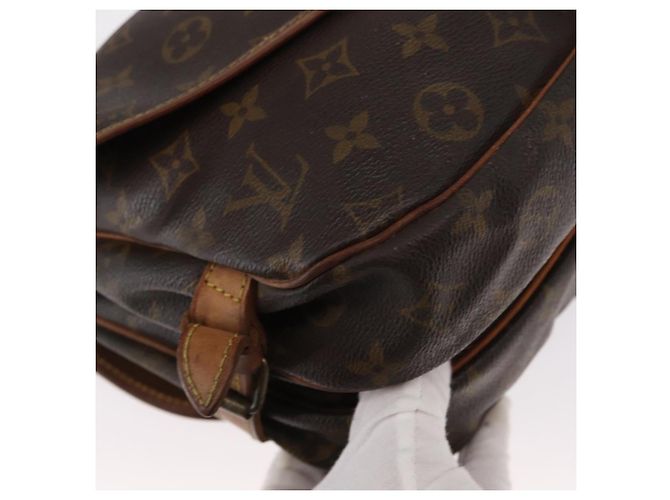 LOUIS VUITTON Borsa a Spalla Monogram Saumur 30 M42256 LV Auth BA8124 Monogramma - vista 17