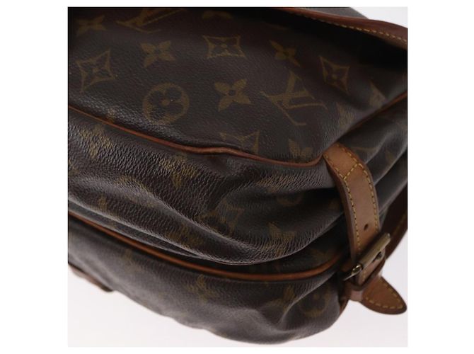 LOUIS VUITTON Borsa a Spalla Monogram Saumur 30 M42256 LV Auth BA8124 Monogramma - vista 18