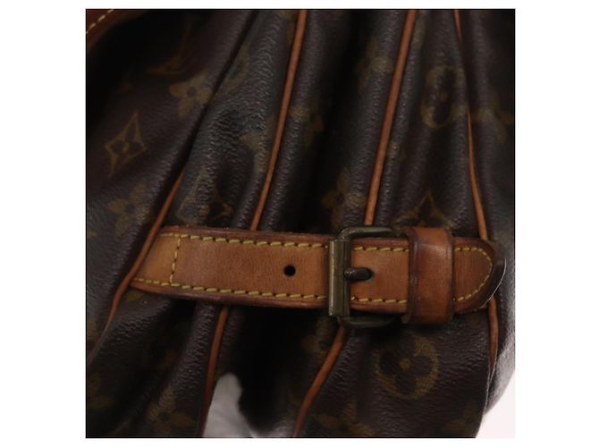 LOUIS VUITTON Borsa a Spalla Monogram Saumur 30 M42256 LV Auth BA8124 Monogramma - vista 20