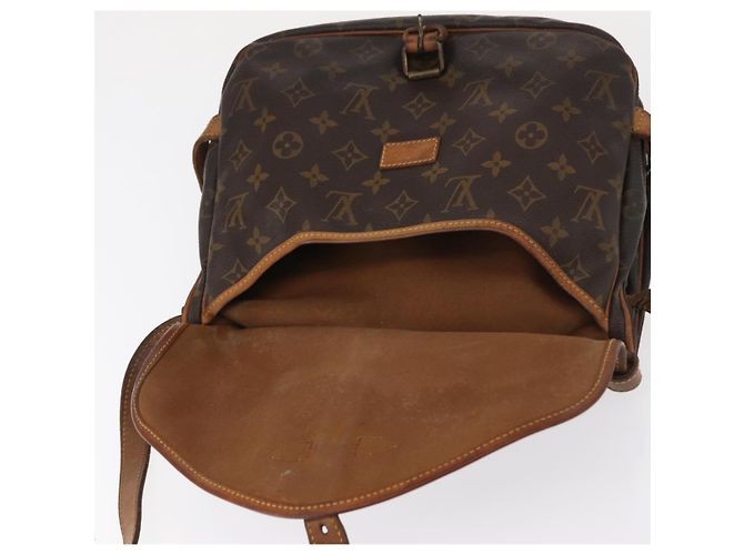 LOUIS VUITTON Borsa a Spalla Monogram Saumur 30 M42256 LV Auth BA8124 Monogramma - vista 23