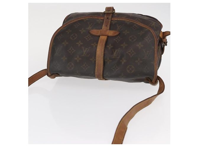 LOUIS VUITTON Borsa a Spalla Monogram Saumur 30 M42256 LV Auth BA8124 Monogramma - vista 6