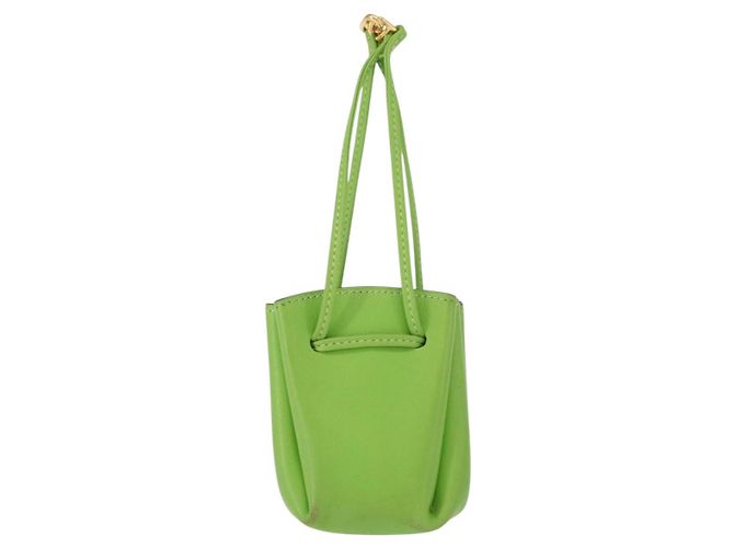 Hermès Bolso Vespa de cuero verde Auth BA8722 HERMES - vista 3
