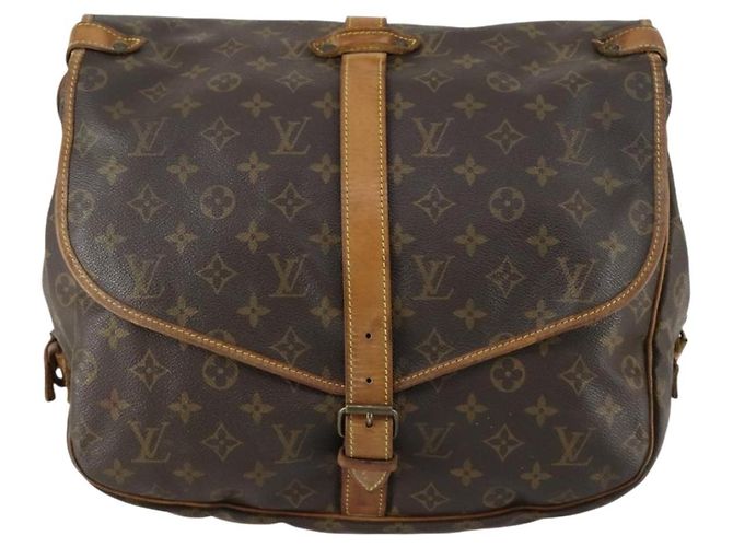 LOUIS VUITTON Borsa a Spalla Monogram Saumur 35 M42254 LV Auth bs31304 Monogramma - vista 13