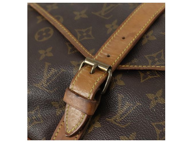 LOUIS VUITTON Borsa a Spalla Monogram Saumur 35 M42254 LV Auth bs31304 Monogramma - vista 21