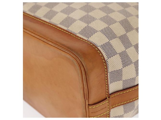 LOUIS VUITTON Borsa a Spalla Noe BB Damier Azur N41220 LV Auth 156346 - vista 14