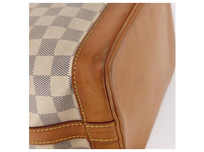 LOUIS VUITTON Borsa a Spalla Noe BB Damier Azur N41220 LV Auth 156346 - vista 15