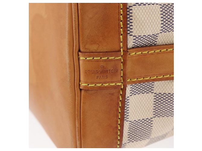 LOUIS VUITTON Borsa a Spalla Noe BB Damier Azur N41220 LV Auth 156346 - vista 17