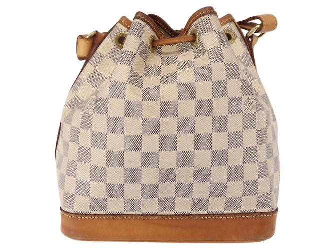 LOUIS VUITTON Borsa a Spalla Noe BB Damier Azur N41220 LV Auth 156346 - vista 2