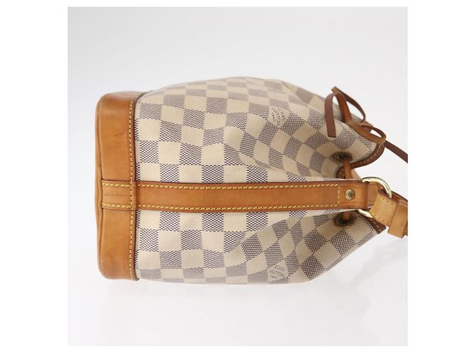 LOUIS VUITTON Borsa a Spalla Noe BB Damier Azur N41220 LV Auth 156346 - vista 3