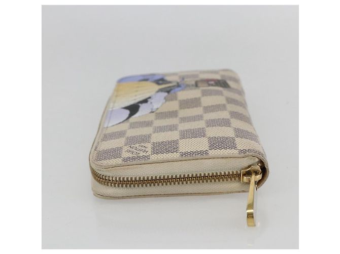 Zippy Wallet Illustre Damier Azur LOUIS VUITTON N63006 Auth LV 154213 - Ansicht 3