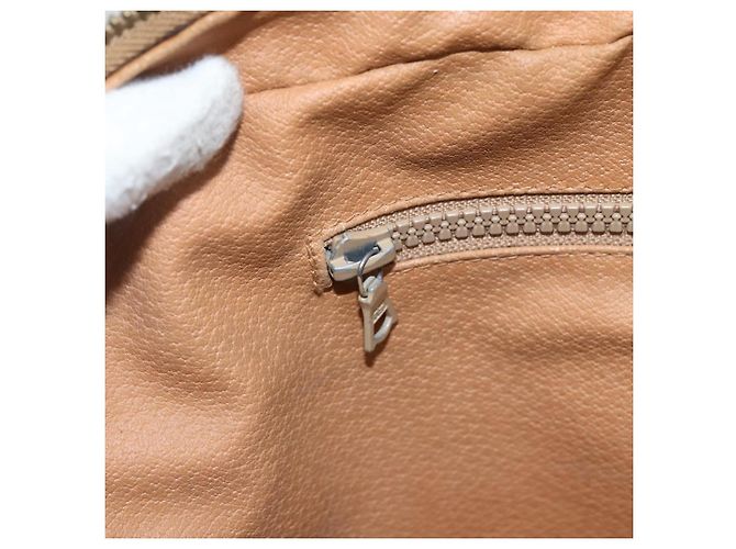 Céline Borsa da lavoro in tela Macadam CELINE PVC marrone oro Auth ti3555 D'oro - vista 16
