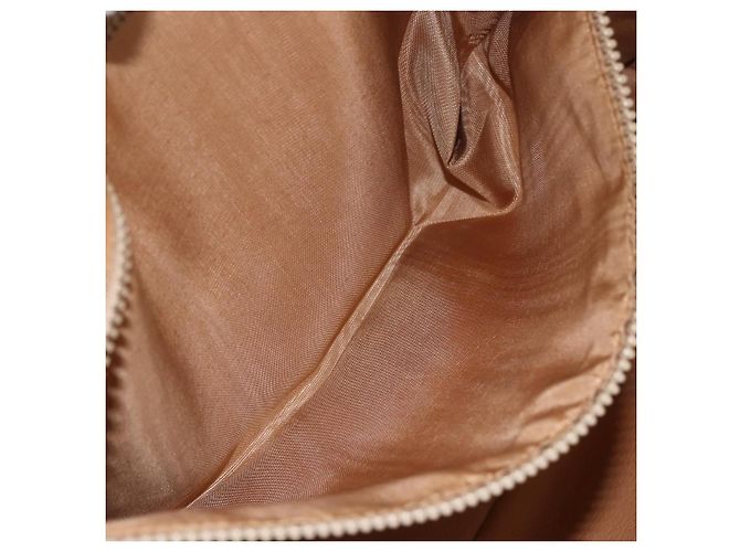 Céline Borsa da lavoro in tela Macadam CELINE PVC marrone oro Auth ti3555 D'oro - vista 20