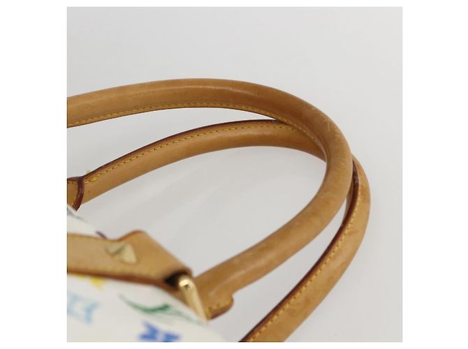 LOUIS VUITTON Keepall 45 Tasche Monogram Multicolor Weiß M92641 LV Auth BA8992SAV - Ansicht 14
