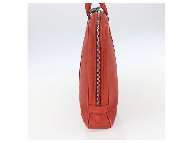LOUIS VUITTON Borsa Porta Documenti da Viaggio Damier Infini N41143 Auth 156333 Arancione - vista 3