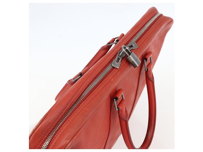 LOUIS VUITTON Borsa Porta Documenti da Viaggio Damier Infini N41143 Auth 156333 Arancione - vista 6