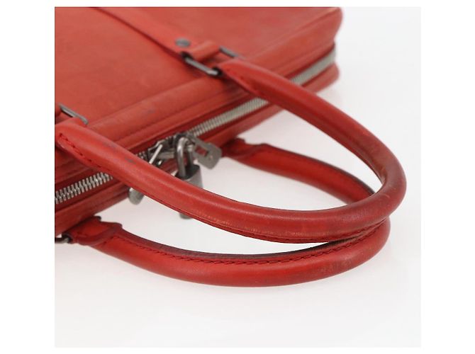 LOUIS VUITTON Borsa Porta Documenti da Viaggio Damier Infini N41143 Auth 156333 Arancione - vista 7