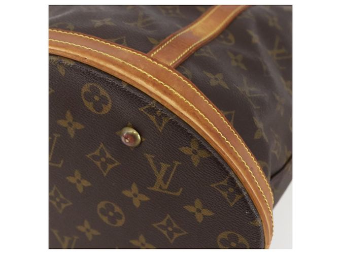 LOUIS VUITTON Bolsa de Ombro Monogram Bucket GM M42236 LV Auth 153687 Monograma - vista 14