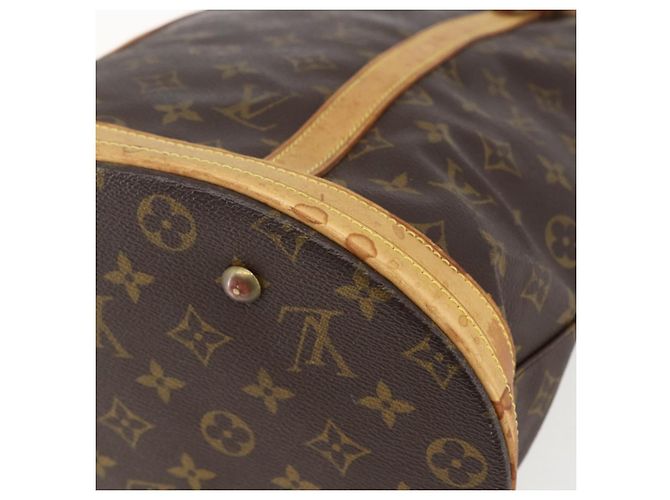 LOUIS VUITTON Bolsa de Ombro Monogram Bucket GM M42236 LV Auth 153687 Monograma - vista 16