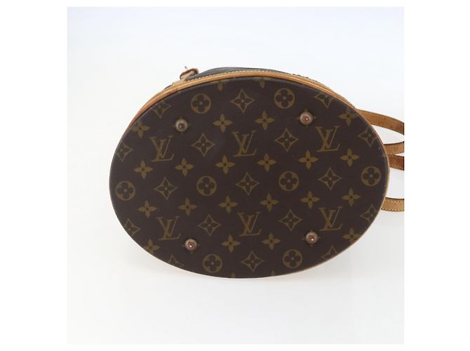 LOUIS VUITTON Bolsa de Ombro Monogram Bucket GM M42236 LV Auth 153687 Monograma - vista 5