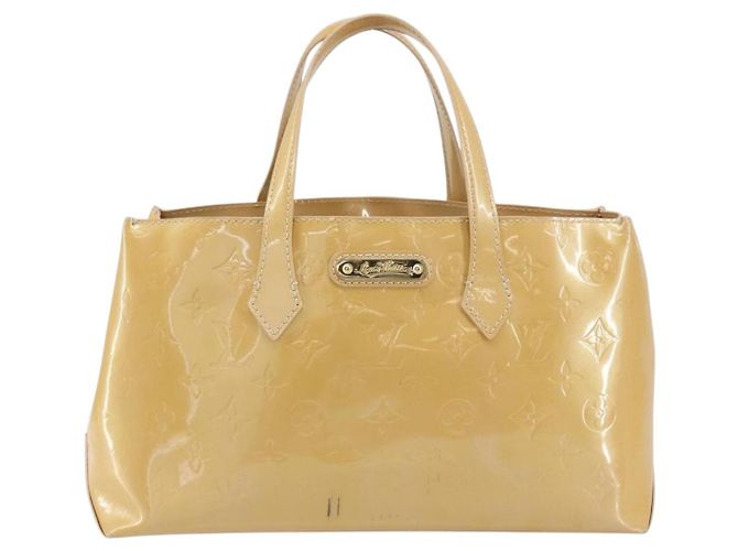 LOUIS VUITTON Borsa a Mano Vernis Wilshire PM Rose Flow Lantern M91642 Auth BA8608 - vista 13