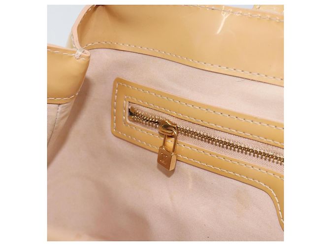 LOUIS VUITTON Borsa a Mano Vernis Wilshire PM Rose Flow Lantern M91642 Auth BA8608 - vista 21