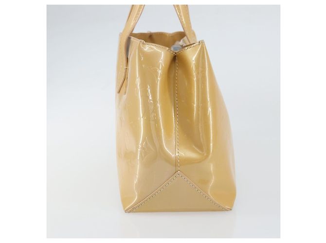 LOUIS VUITTON Borsa a Mano Vernis Wilshire PM Rose Flow Lantern M91642 Auth BA8608 - vista 3