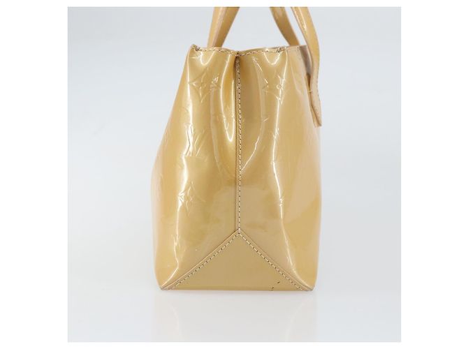 LOUIS VUITTON Borsa a Mano Vernis Wilshire PM Rose Flow Lantern M91642 Auth BA8608 - vista 4