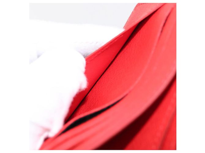 LOUIS VUITTON Epi Supreme Portafoglio Slender Rosso M67717 Auth 154943SM - vista 23